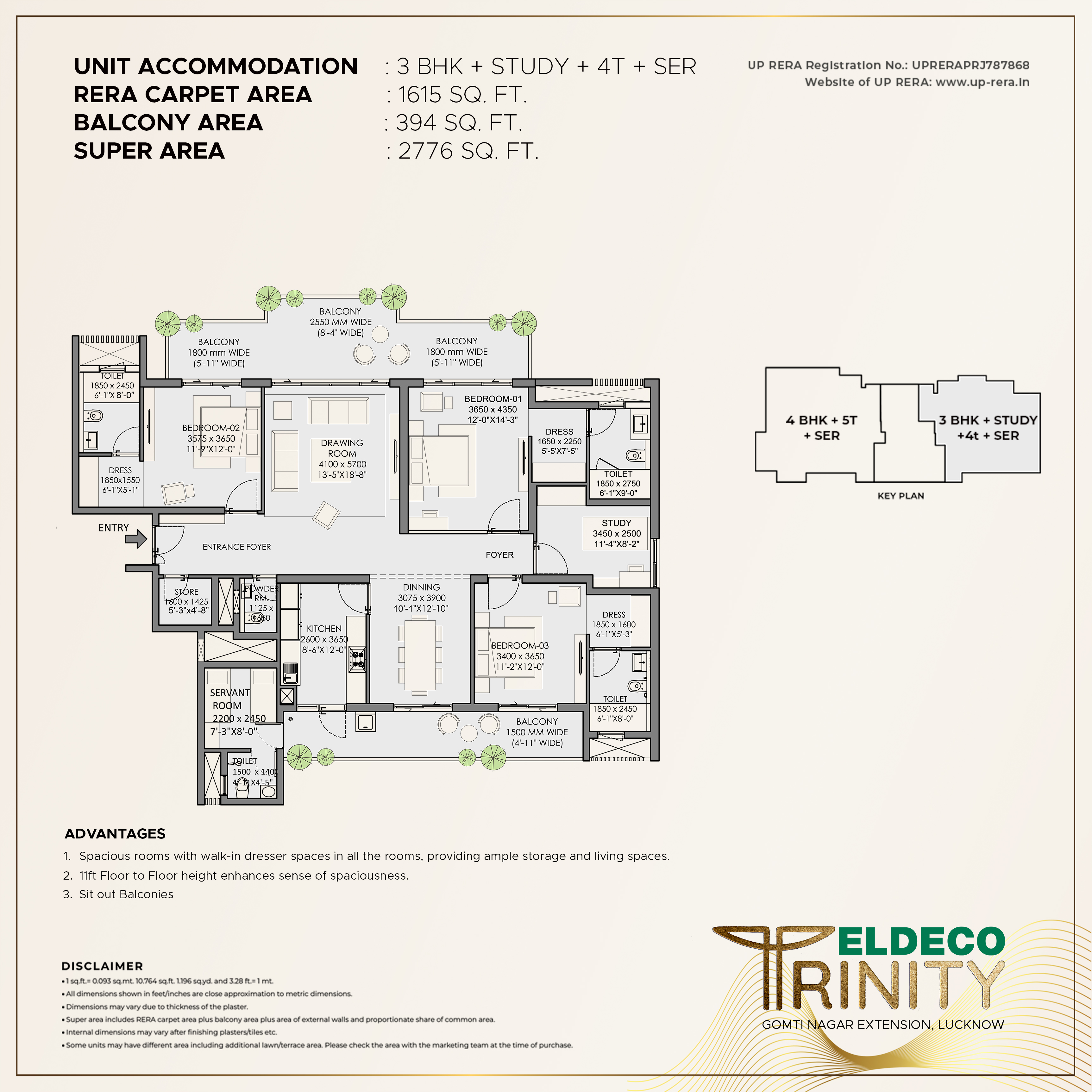 3 bhk with study 1615 sq ft 3 bhk with study 1615 sq ft