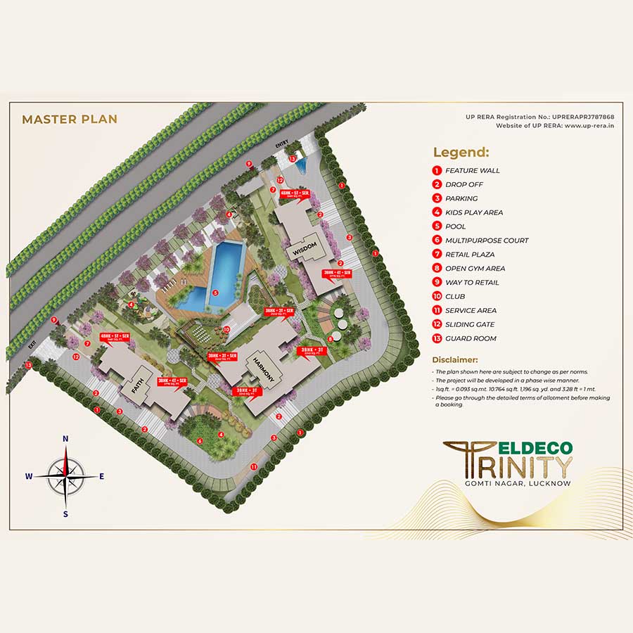 eldeco trinity master plan blueprint eldeco trinity master plan blueprint